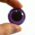 thumbnail image 2 of Purple and Blue Celtic Weave Glass Eyes, 2 of 3
