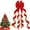 Red 37.4x11.81in, variant on SMKE Christmas Tree Topper Bows,Large Toppers Gift Bow With Long Streamers Christmas Tree Topper Bow Handmade Decoration For Wreaths Tree Toppers Red 37.4X11.81In