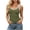Army Green, variant on Posijego Camisoles for Women Adjustable Strap Camisole Cotton Comfy Tank Tops Basic Undershirts