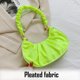 thumbnail image 3 of Hukapapa Nuevo bolso plisado de un solo hombro bolso mensajero de modaverde, 3 of 6