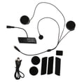 thumbnail image 2 of Auriculares de motocicleta intercomunicador de casco con música estéreo llamadas manos libres para exteriores, 2 of 8