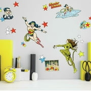 Wonder Woman Cartoon Peel and Stick Wall Decals
