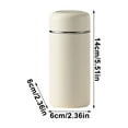 thumbnail image 3 of Stainless Steel Insulated Cup, 240ml Mini Compact Travel Mug with 316 Grade Construction, Leak-proof Lid & Long-lasting Temperature Control for Hot and Cold Drinks, Perfect for Commuting,, 3 of 8
