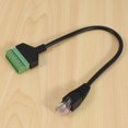 thumbnail image 4 of 10X Conector de Terminal de Tornillo RJ45 Cable RJ45 Macho una Cable de ExtensióN de 8 para Cat5 / 6/7 Ethernet Extender AV CCTV DVR, 4 of 5