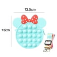 thumbnail image 2 of Bolso de hombro para niñas, encantadores bolsos de monedero, bolsos de burbujas, para niñas, niños, adultos, 2 of 5