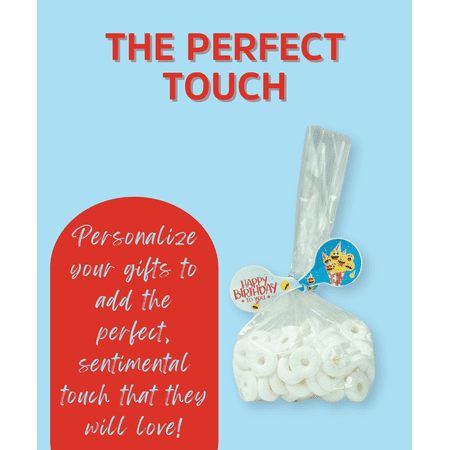 Bow-Tie Twist Tie| Party Favor Bag Tie | Themed Twist Ties Perfect for Any Occasion | Gift Tag and Twist Tie All-in-one | 20 Pack Ties & Bags | Birthday Emoji