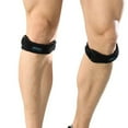thumbnail image 2 of Under $10 Knee Sleeve Black Fitness Kneepad 2PC Strap Stabilizer Knee Support Knee Accessory, 2 of 9