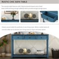 thumbnail image 7 of Wulawindy Console Table Sofa Table with Drawers for Entryway with Projecting Drawers and Long Shelf, 7 of 7