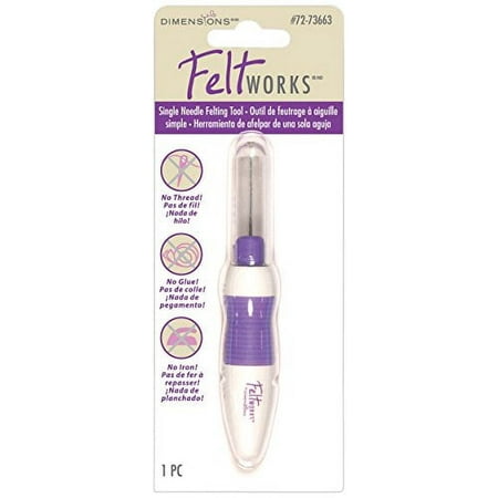 UPC: 0088677736637 | Dimensions Needlecrafts Feltworks Single Needle Felting Tool