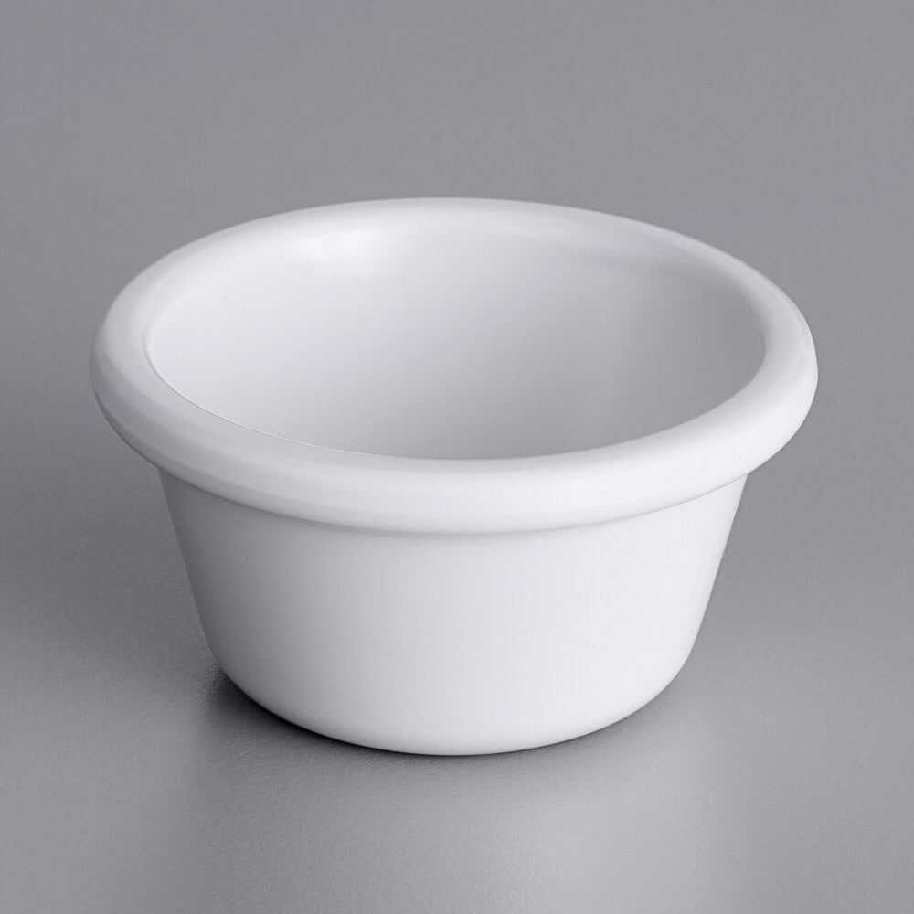 White Lifver 8-Pack Bowl Sets/Ramekins Lovely porcelain Dip Bowls 