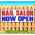 thumbnail image 1 of Nail Salon Now Open 13 oz Vinyl Banner With Metal Grommets, 1 of 4