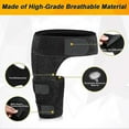 thumbnail image 3 of Hip Brace And Groin Support Compression Wrap Adjustable Groin Brace Wrap For Sciatica Relief Thigh Hamstring Quadriceps Injury Hip Arthritis Zekai, 3 of 5