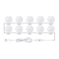 thumbnail image 1 of Bombillas de espejo de maquillaje jinwen 10 cabezas luces de tocador, 1 of 8