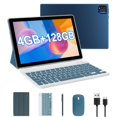 thumbnail image 1 of Tablet CUPEISI 2024, última versión, 2 en 1, 10 pulgadas, 4 GB de RAM, 128 GB de ROM, Android 11, 1 of 5