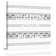 thumbnail image 2 of Black White Modern Geometric Wall Art Painting on Canvas, Abstract Art Aesthetics Canvas Art Home Prints Wall Art Framed Modern Artwork for Living Room Bedroom Wall Decor 20x20in, 2 of 9