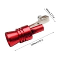 thumbnail image 3 of Car Modified Turbine Whistle Exhaust Pipe Microphone Sound Simulator Motorcycle Tail Throat Whistle, 3 of 5