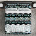 thumbnail image 1 of Juego de cama Aotearoa de Nueva Zelanda con estampado de conchas Paua Kowhaiwhai LT05, 1 of 4