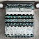 thumbnail image 1 of Juego de cama Aotearoa de Nueva Zelanda con estampado de conchas Paua Kowhaiwhai LT05, 1 of 4