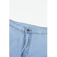 thumbnail image 4 of ABPHQTO Vaqueros de campana con bolsillos de cintura alta azul cielo para mujer, 4 of 5
