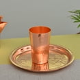 thumbnail image 5 of Pure Copper Cup Hand hammered Cup Thickened Coffee Beer Mug Craft Cup Cold Water Cup Beer Mug Copper Cutlery, 5 of 8