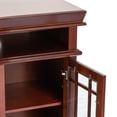 thumbnail image 4 of e-Flame USA Jackson Fireplace TV Stand 60" x 33" - Warm Cherry Finish, 4 of 10