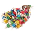 thumbnail image 3 of Parrots Cage Bite Toy, Bird Biting Toy Sepak Takraw Corn Leaf  For Parrots To Climb And Explore For Attract Pets' Attention, 3 of 8