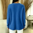 thumbnail image 4 of longantii Waffle Knit Tops For Women Zip Up Cardigan Sweaters Long Sleeve Y2K Cute Sweatshirt Fashion Coat Womens Fall Outfits, 4 of 5