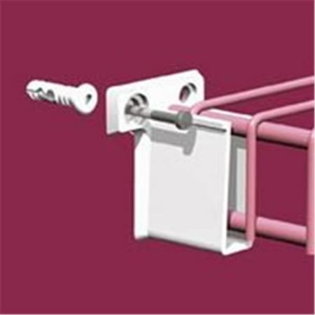 

Closetmaid 71926 Wall Bracket 2-7/8 in L x 2-1/8 in W x 1-3/4 in D Resin White
