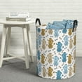 thumbnail image 5 of Goofa Cartoon Poodle Dog Printed Circular Hamper,Laundry Basket with Handles,Storage Baskets Foldable,Large Capacity Laundry Hamper-, 5 of 8