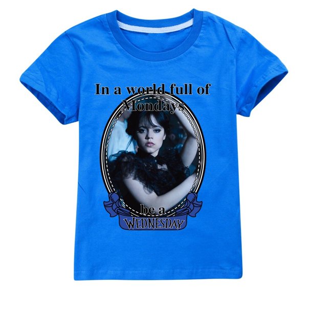 Addam - Nueva Colección Camiseta de Manga Corta para Niños y Niñas, Algodón, Casual zhangyuxiang LED