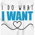 thumbnail image 2 of Do What I Want Cute Attitude Youth T Shirt Tee Girls Infant Toddler Brisco Brands 12M, 2 of 5
