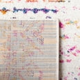 thumbnail image 6 of SAFAVIEH Tulum Ronald Distressed Runner, 2' x 5', Ivory/Fuchsia, 6 of 7