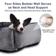 thumbnail image 3 of Cama para perros JOEJOY rectangular gris para perros pequeños, medianos y grandes, 3 of 7