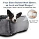 thumbnail image 3 of Cama para perros JOEJOY rectangular gris para perros pequeños, medianos y grandes, 3 of 7