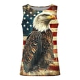 thumbnail image 4 of Men's American Flag Print Tank Tops Vintage Sleeveless Patriotic T Shirt 250 Year Anniversary Shirt, 4 of 4