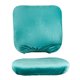 thumbnail image 1 of 1 juego de fundas elásticas para silla de oficina, diseño dividido, para silla giratoria lago azul, 1 of 5