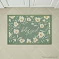 thumbnail image 2 of Mainstays Blessed Indoor Kitchen Rug - 20" x 30" - 65% Polypropylene/ 35% Polyester - Green, 2 of 8