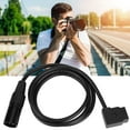 thumbnail image 2 of Camera Cable, Small Camera Power Cable Length 100cm High Strength Portable  For D-TAP Female To XLR 4pin Male, 2 of 8