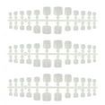 thumbnail image 4 of False Toenails Full Cover, Hand Crafted 240pcs Fake Toenails Full Cover Safe Easy To Apply DIY  For Nail Salon Natural,Transparent, 4 of 8
