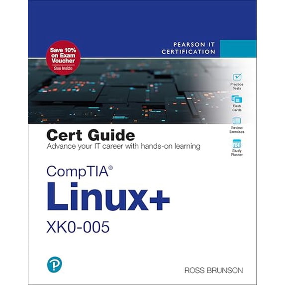 Pre-Owned Certification Guide Comptia Linux+ Xk0-005 Cert Guide, (Paperback)