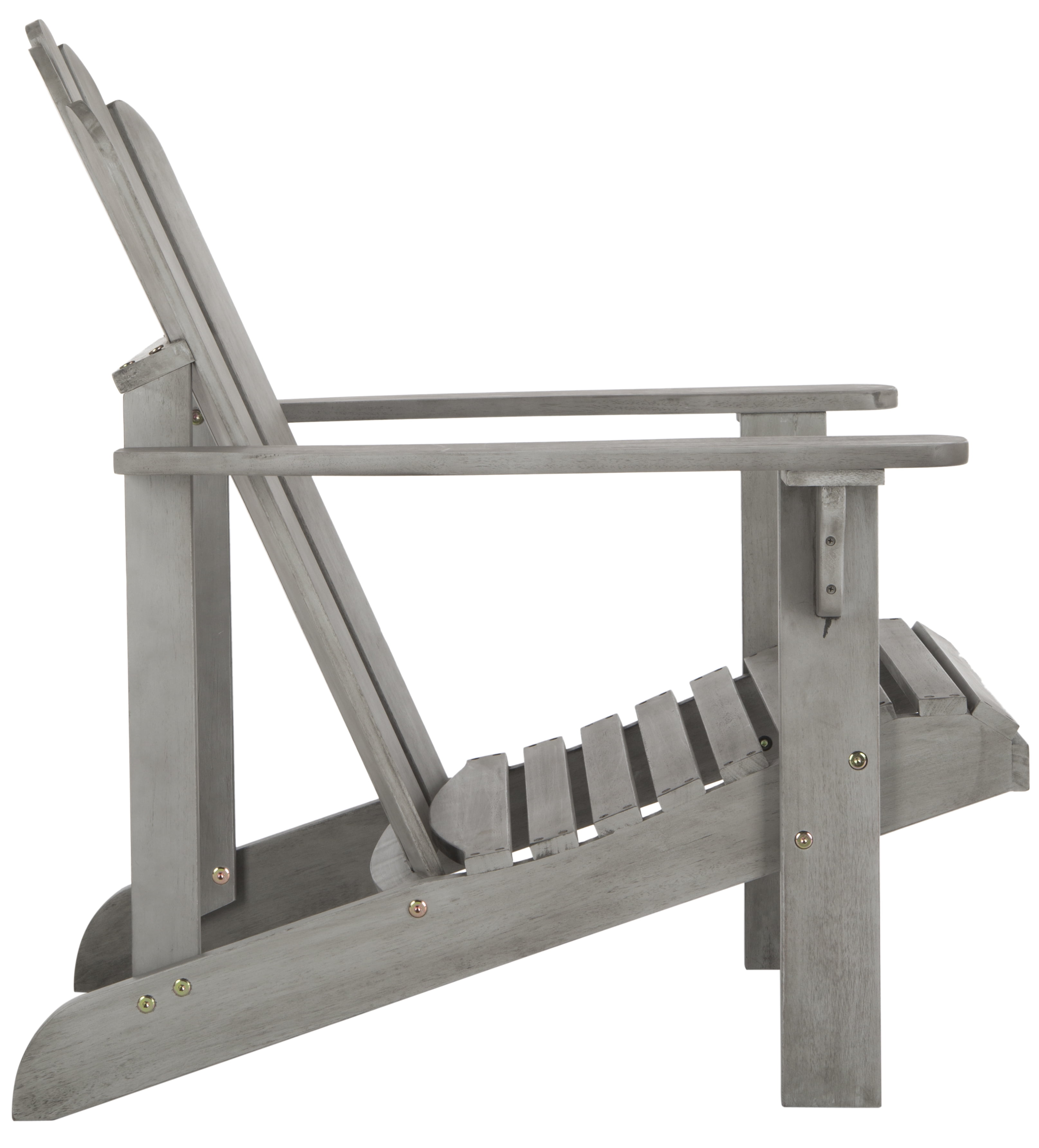 Safavieh Topher Outdoor Patio Nautical Adirondack Chair - Grey Wash