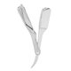 thumbnail image 2 of Professional Foldable Straight Edge Razor Barber Men's Shaving Razor Plating Blade Holder(Placage d'argent ), 2 of 4