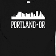 thumbnail image 4 of Inktastic Portland Oregon Skyline OR Cities Boys or Girls Baby T-Shirt, 4 of 5