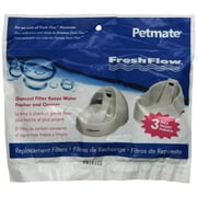 Petmate Fresh Flow Replacement Filters 1 Pack of 3 Count