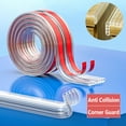 thumbnail image 6 of High Quality Professional Transparent Anti Collision Kids Safety PVC Table Edge Protector Corner Guard Strip Airbag Furniture Bumper Baby Proofing 15MM X 2M, 6 of 8