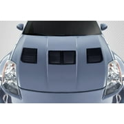 2003-2006 Nissan 350Z Z33 Carbon Creations GT1 Hood Vents - 3 Piece
