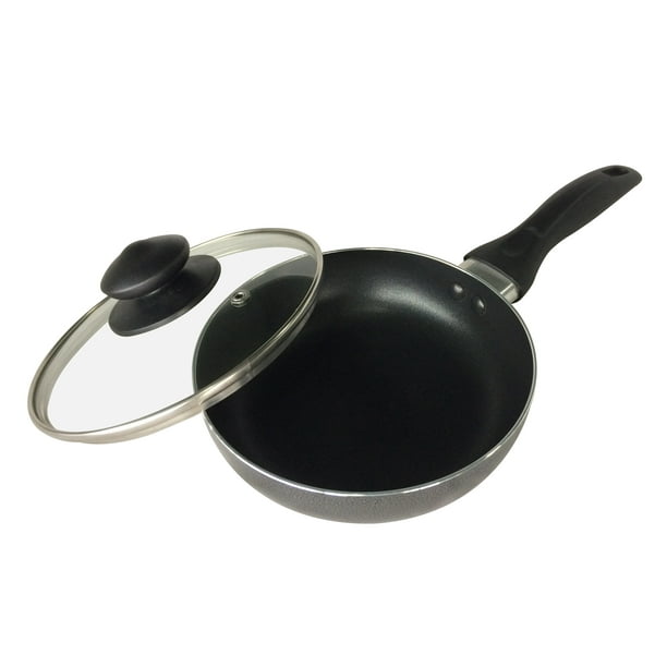 Bene Casa Aluminum Fry Pan 6 in. Black - Walmart.com - Walmart.com