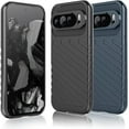 thumbnail image 6 of KOMI for Pixel 8 Case: Shock Absorption Anti Scratch Heavy Duty Durable Drop Protection Cell Phone Cover for Google Pixel 8 (LT Black), 6 of 7