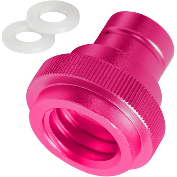 Co2 Bottle Adapter with Quick Carbonating for SodaStream (Purple)