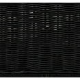 thumbnail image 2 of TOV Furniture Poppy Black Rattan Small Pet Bed, 2 of 6